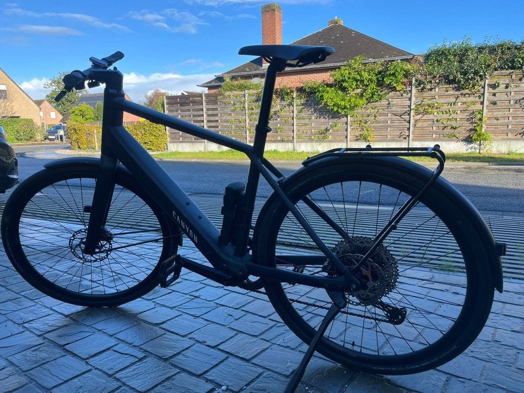 Vélo électrique Canyon Commuter: ON 7, Vitesses, Comme neuf, Enlèvement, 53 à 57 cm