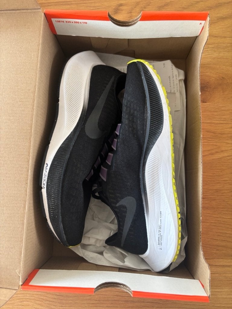 Chaussures de course Nike Air Zoom Pegasus 37 noires, Nieuw, Ophalen of Verzenden, Hardlopen, Hardloopschoenen