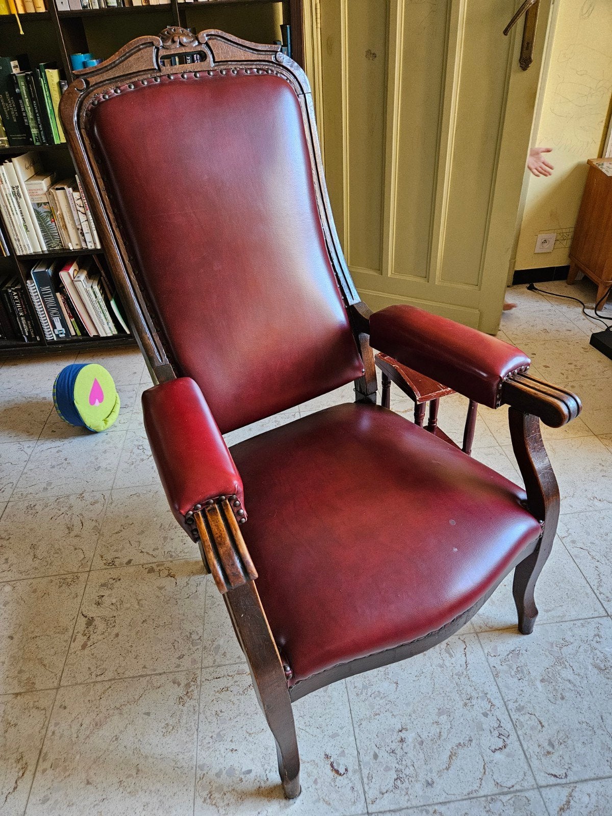 Antieke Rokersstoel - fauteuil, Enlèvement