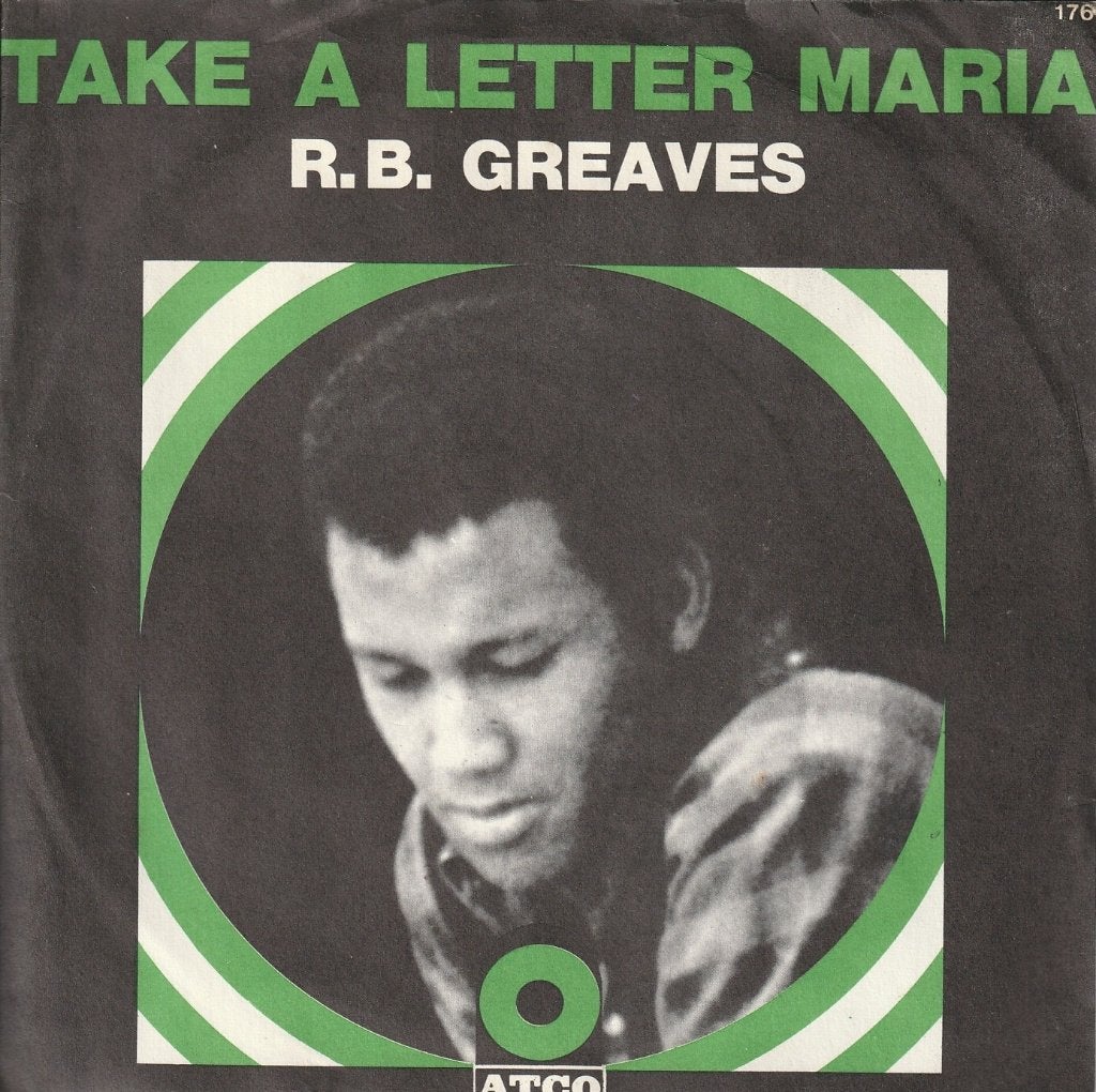 R. B. Greaves - Take a letter Maria, Fotohoes, Verzenden, Zo goed als nieuw