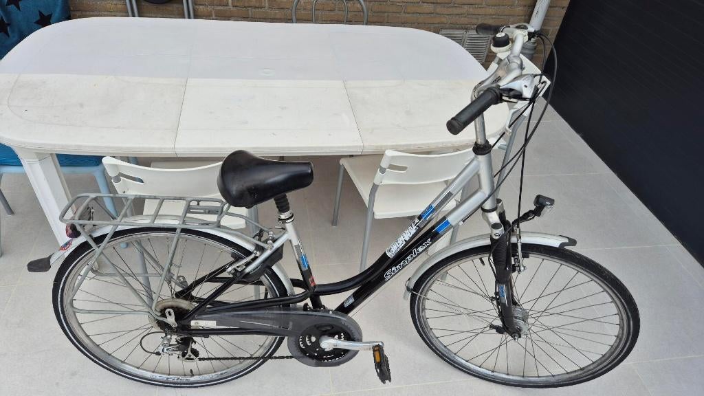 Mooie fiets Simplex 28 inch voor langer dan 1.m 60 >>, Fietsen en Brommers, Gebruikt, 47 tot 50 cm, Mandje, Ophalen