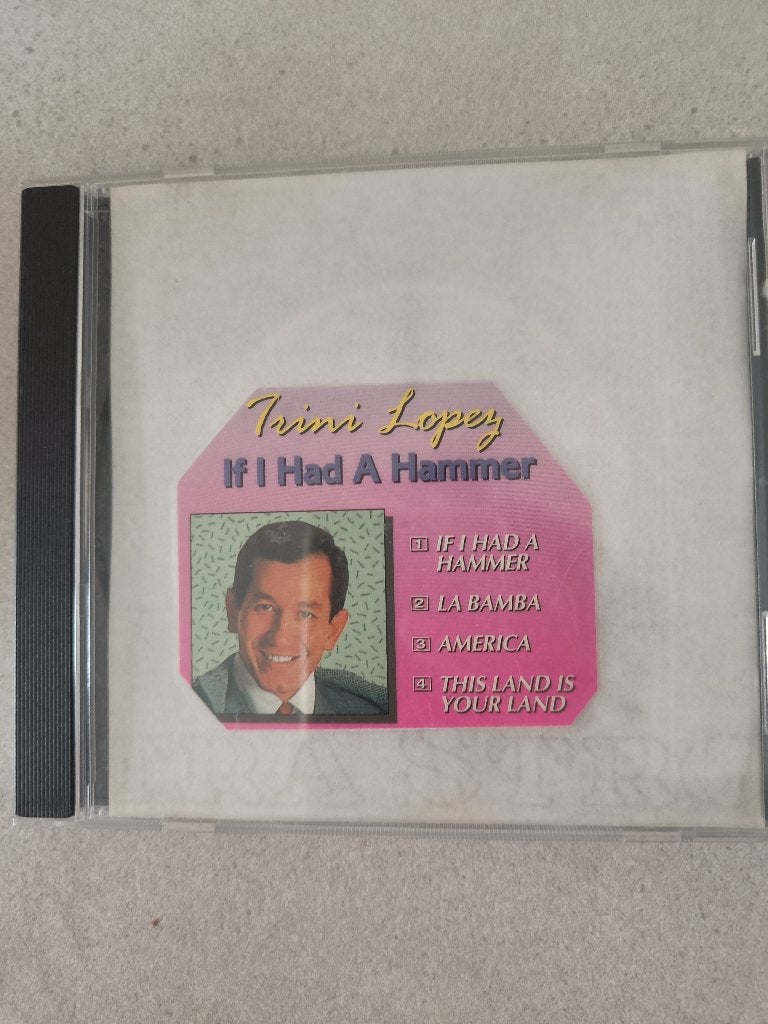 Single mini-CD: Trini Lopez - If I Had a Hammer, Ophalen of Verzenden