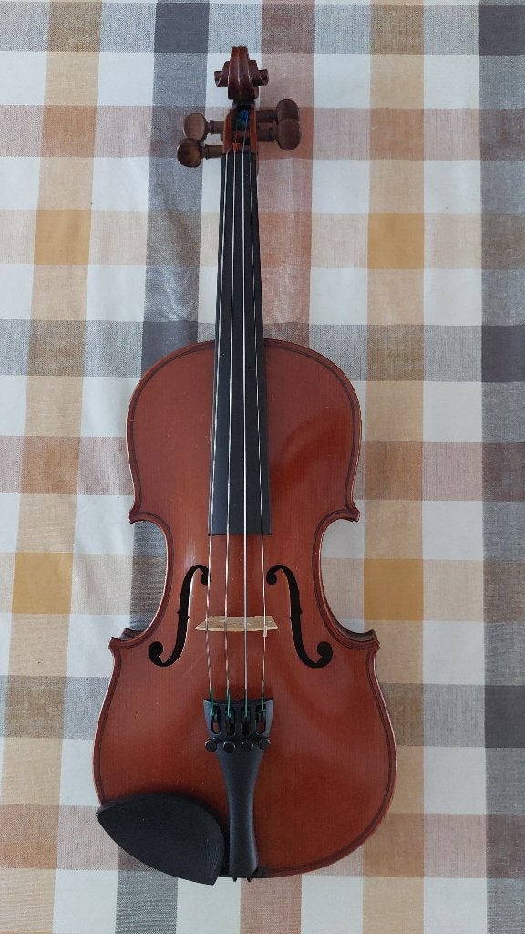 viool 1/2 + vioolkoffer, Musique & Instruments, Instruments à cordes frottées | Violons & Altos, Utilisé, Violon, Violon 1/2, Avec valise