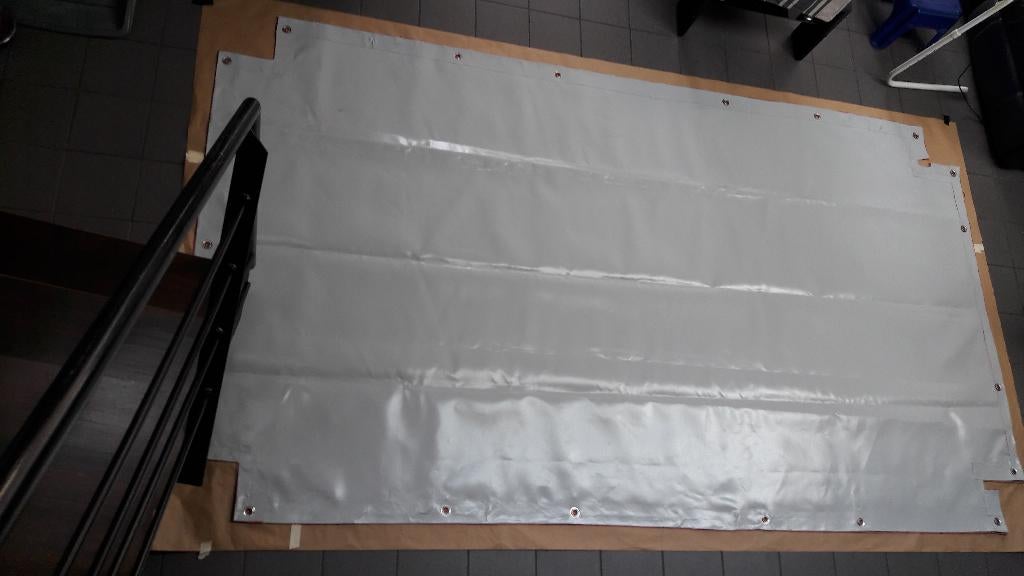 dekzeil 900 gr /m pvc uv, Doe-het-zelf en Bouw, Zeil en Folie, Ophalen of Verzenden, Nieuw