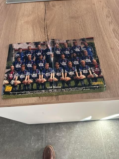 poster dag allemaal Club Brugge Anderlecht, Enlèvement ou Envoi, Dagallemaal, Affiche, Image ou Autocollant, Utilisé