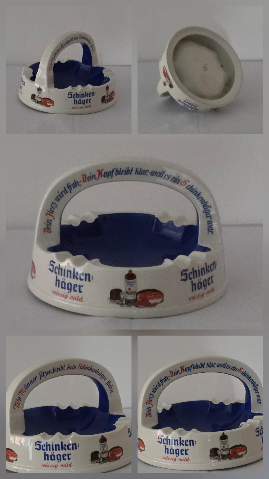 Asbak Schínken häger, Collections, Enlèvement ou Envoi, Comme neuf, Cendrier