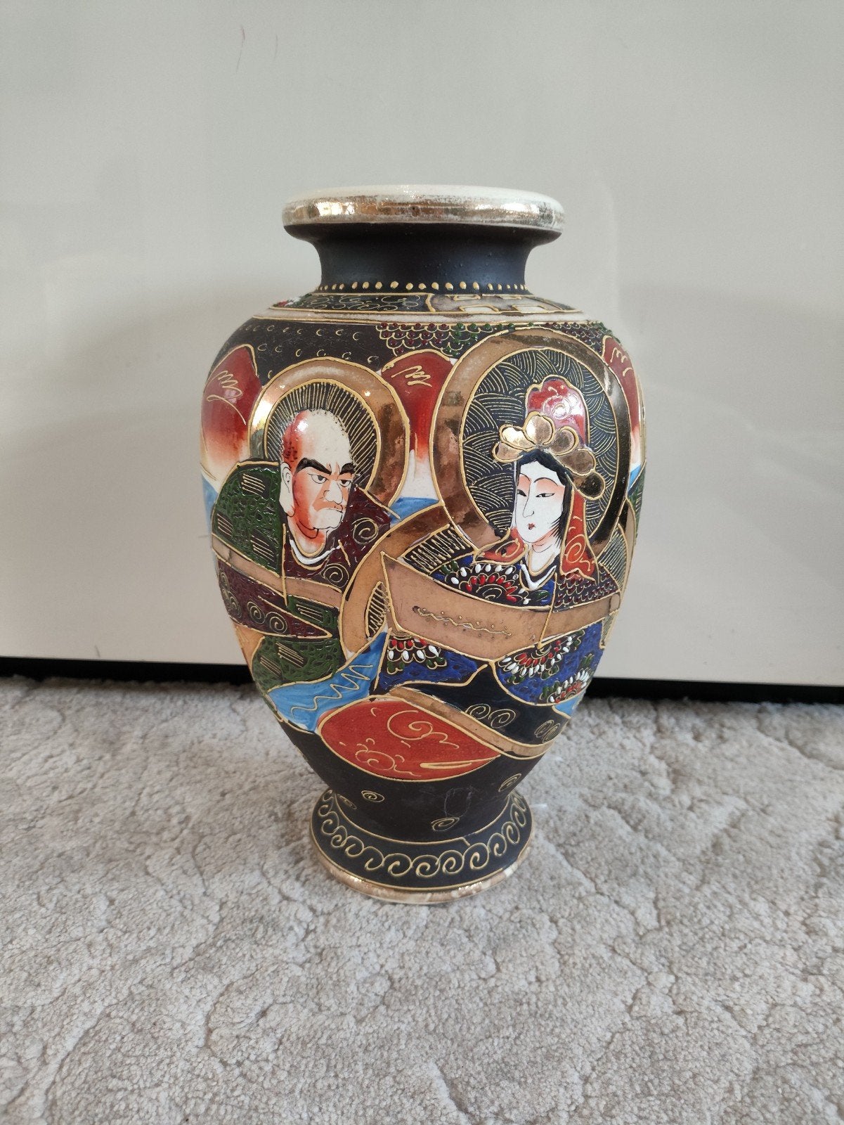 Vase japonais Satsuma, très bon état, Antiquités & Art, Enlèvement