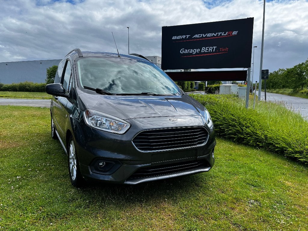 Ford Tourneo Courier Limited 1.0 Ecoboost 100pk, Auto's, Ford, Voorwielaandrijving, Euro 6, Navigatiesysteem, Bedrijf