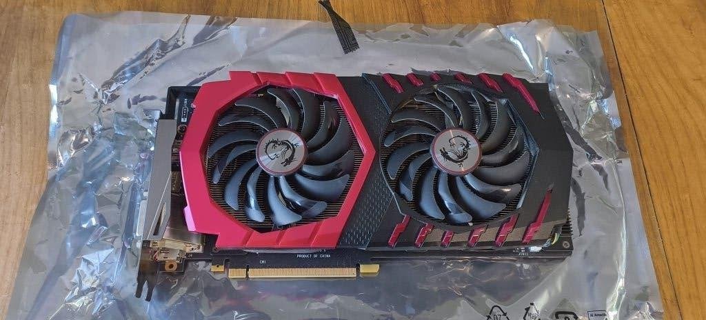 MSI GTX 1070 Gaming X Videokart, Computers en Software, Ophalen, Msi, 8 GB, Zo goed als nieuw