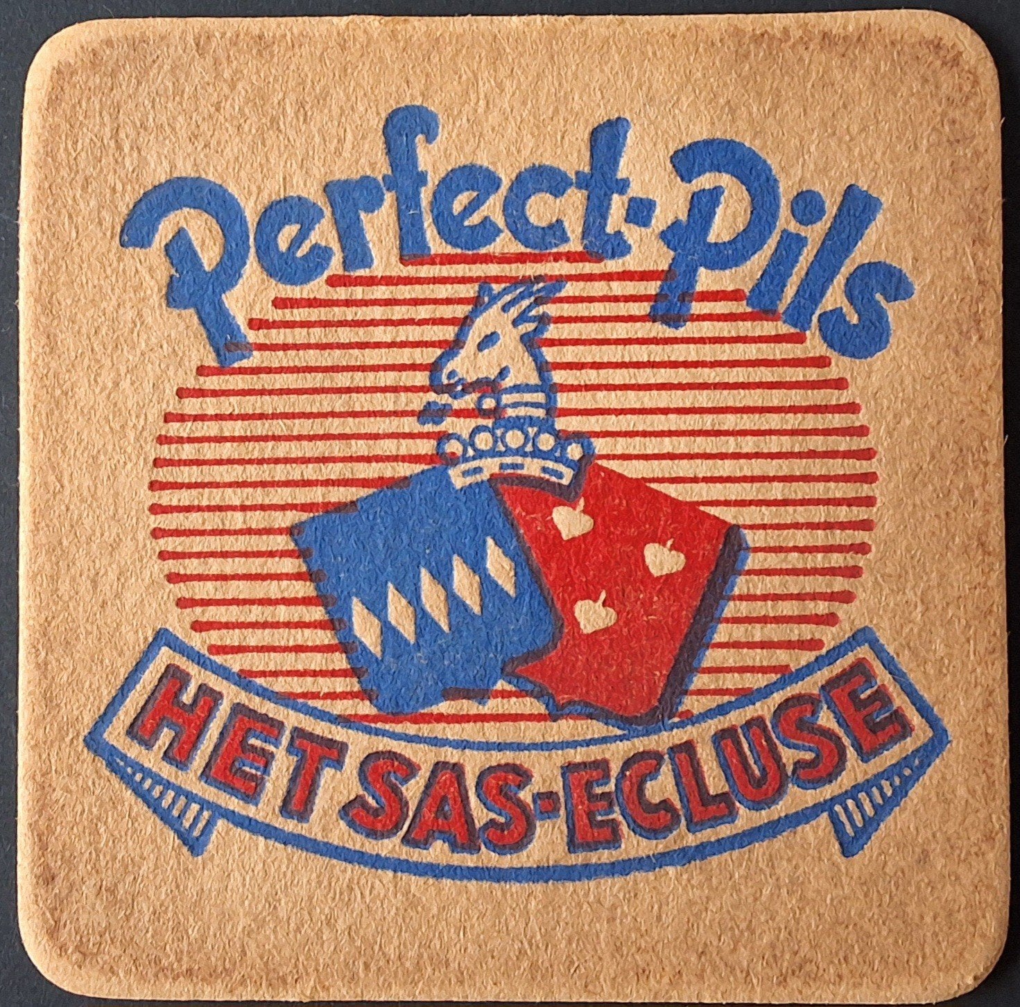Bierkaartje Perfect Pils  Het Sas, Enlèvement ou Envoi
