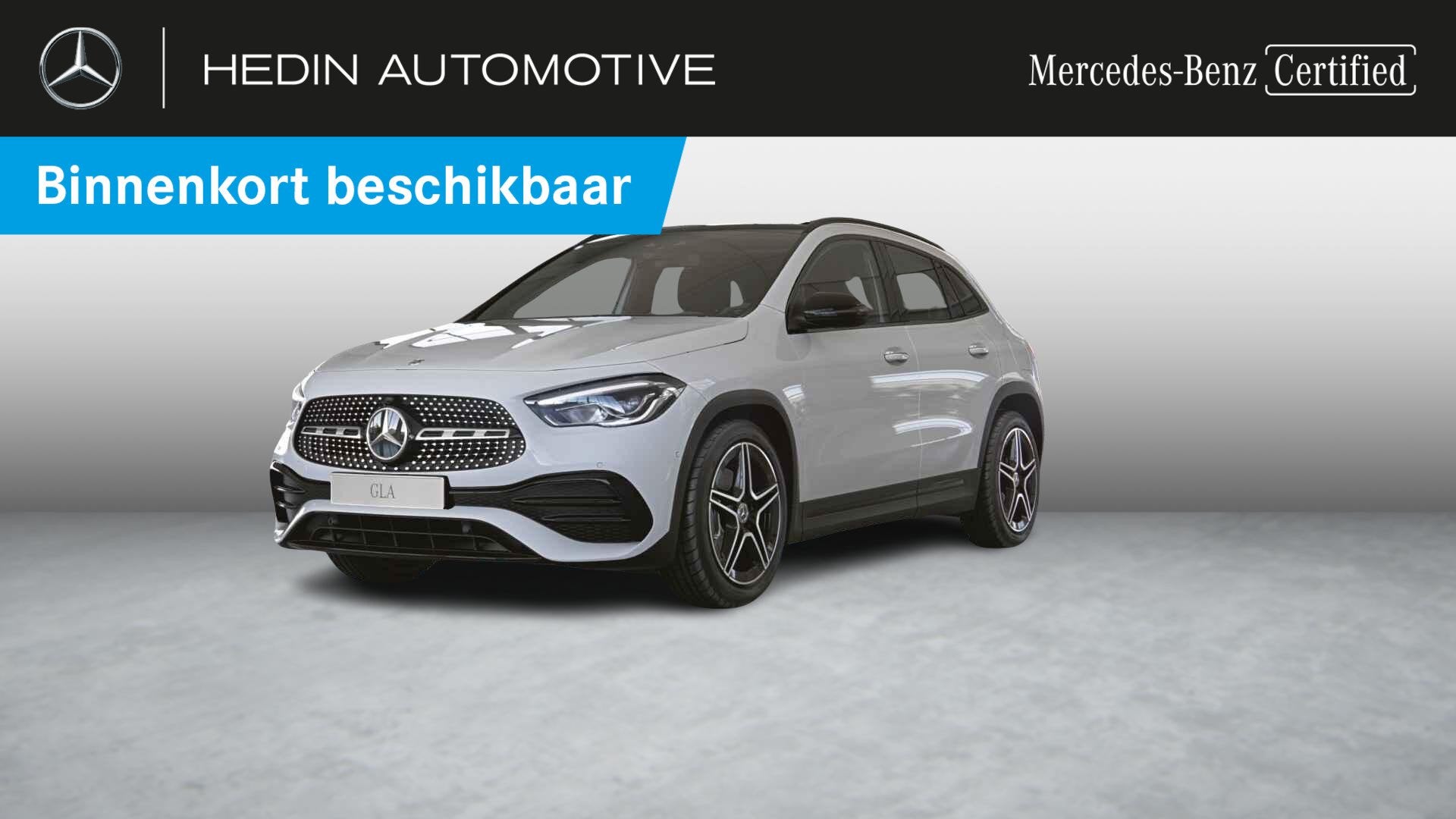 Mercedes-Benz GLA-klasse 200 d AMG Line | Night Pack | Panor, Dealer onderhouden, 4 cilinders, Wit, Bedrijf