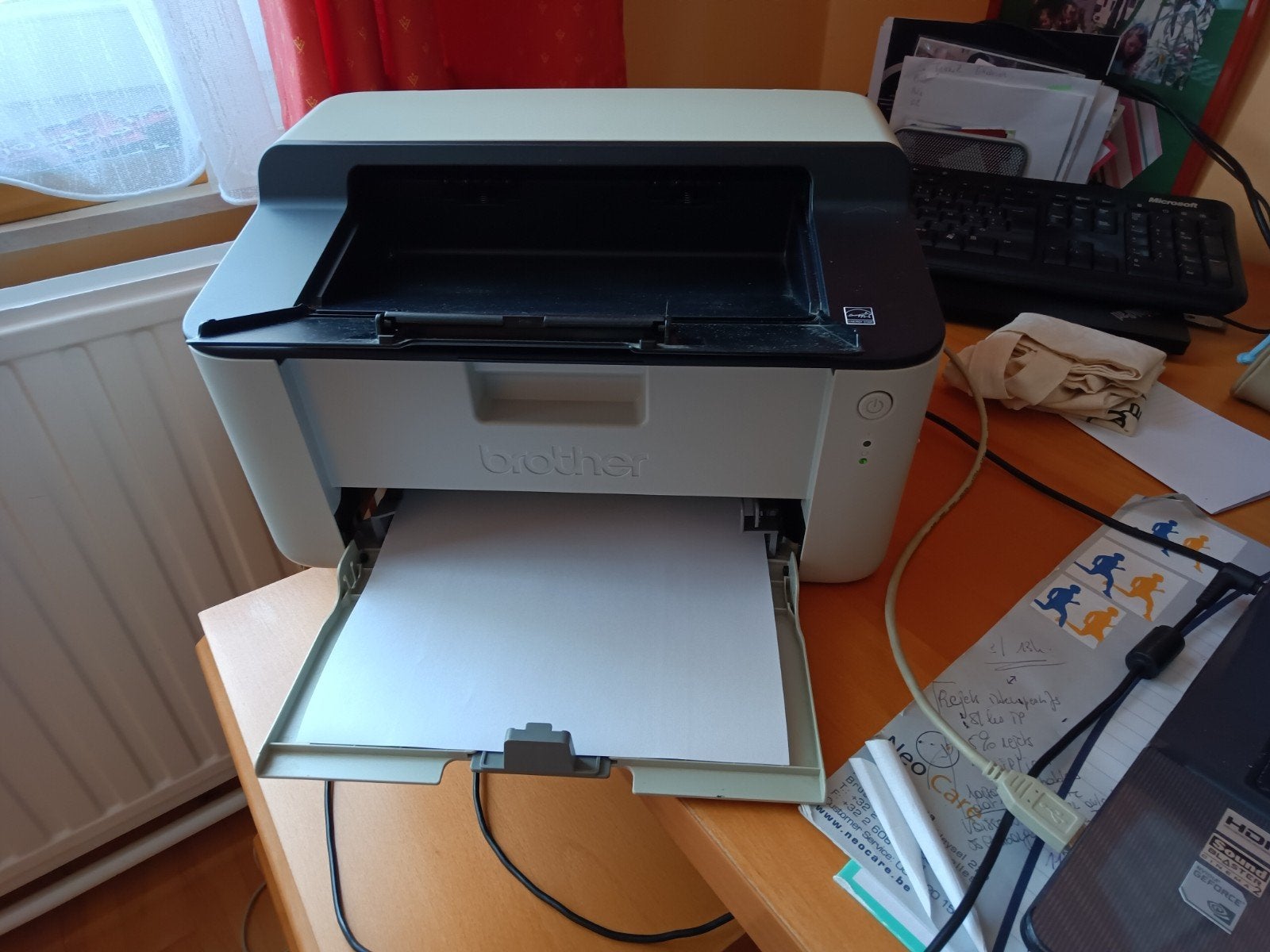 imprimante laser monochrome Brother HL-1110, Informatique & Logiciels, Impression noir et blanc, Imprimante, Enlèvement, Brother