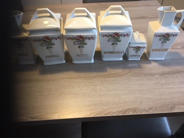 voorraadpotten sierpotten keuken, Antiek en Kunst, Ophalen of Verzenden