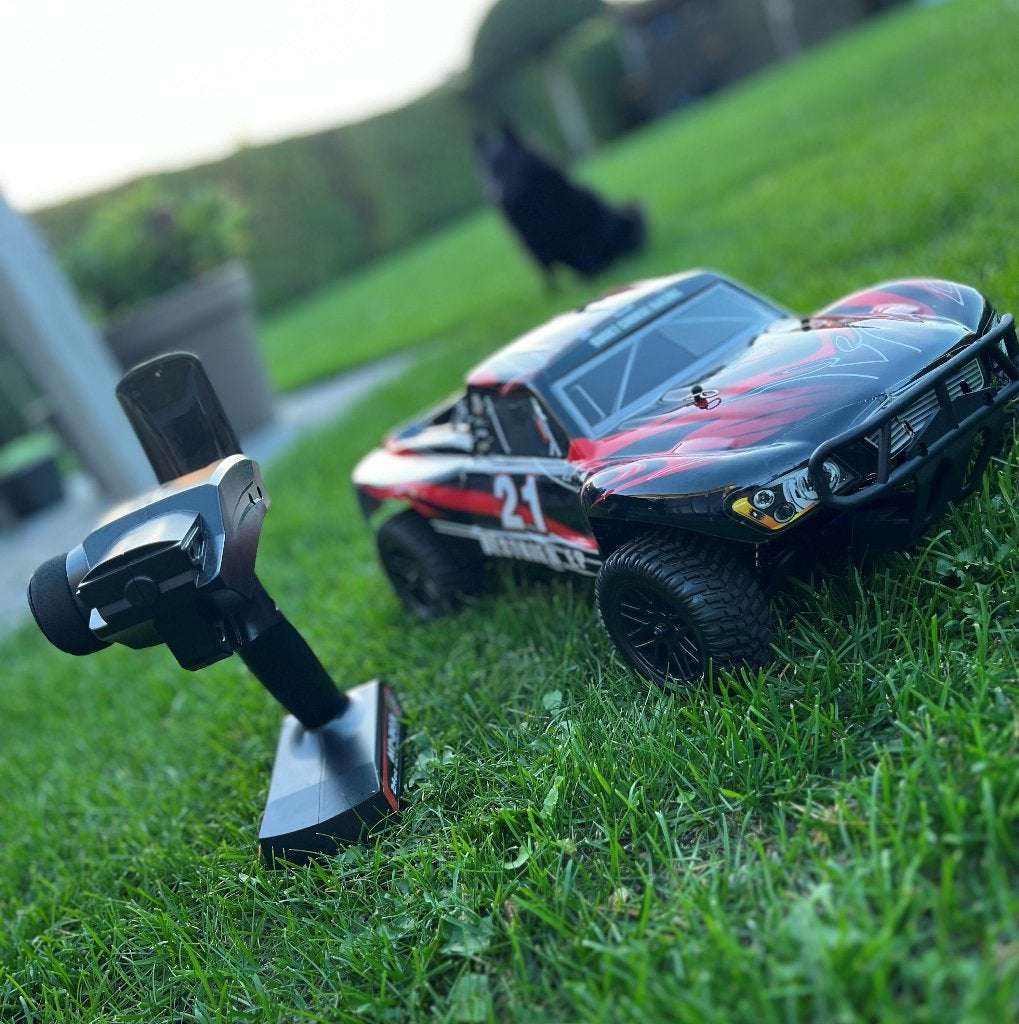 Camion de rallye RC Himoto 1:10 Red Sting, Échelle 1:10, Voiture off road, Enlèvement, Utilisé