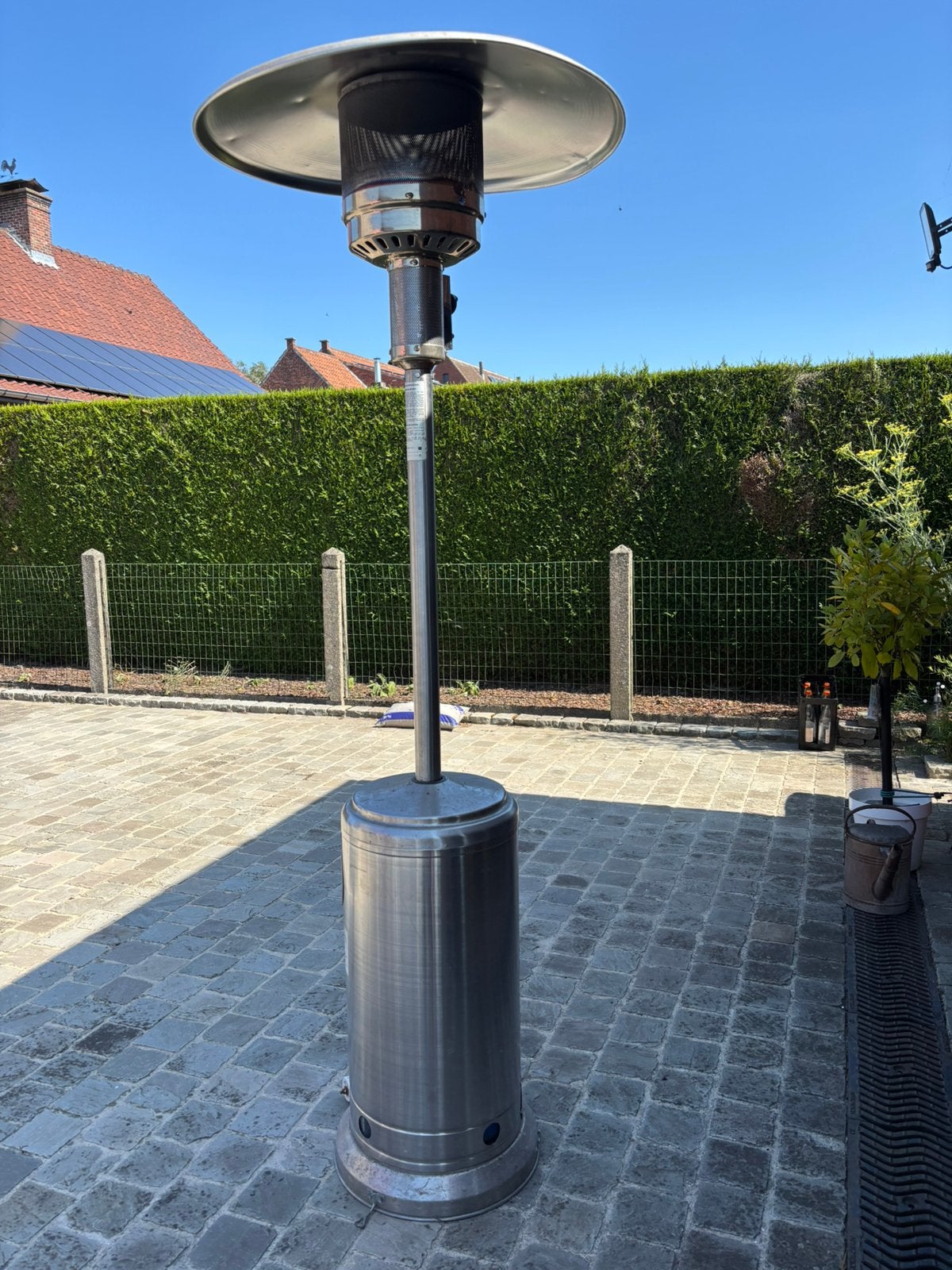 Terrasverwarmer - zeer weinig gebruikt, Ophalen, Gebruikt, Draaibaar, Vloer