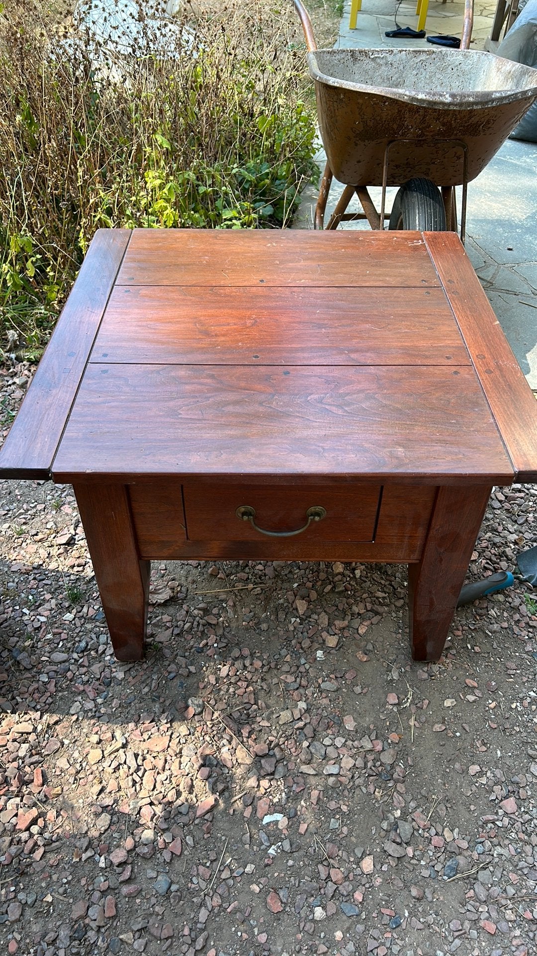 Kersenhouten salon tafel, Huis en Inrichting, Ophalen, Zo goed als nieuw