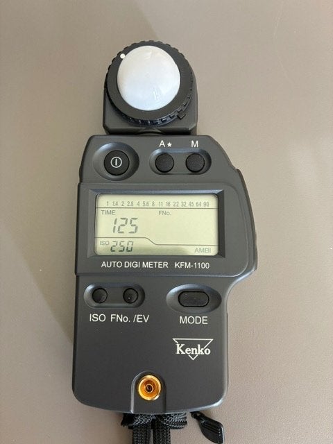Kenko KFM-1100 digitale lichtmeter, Ophalen, Overige typen, Zo goed als nieuw, Overige merken