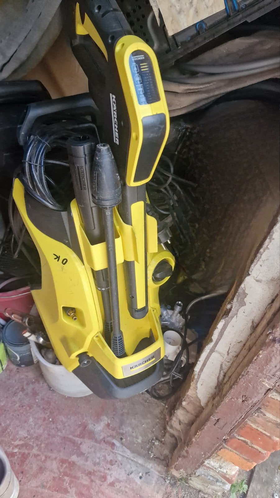 Hogedrukreiniger karcher k 5 power control/145 bar, Ophalen, Gebruikt, Met regelbare waterdruk, Karcher