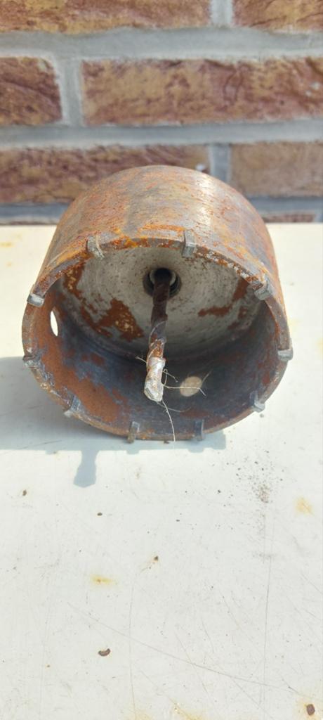 Scie cloche carotteuse SDS plus 105 mm diamant pour béton., Enlèvement, Utilisé