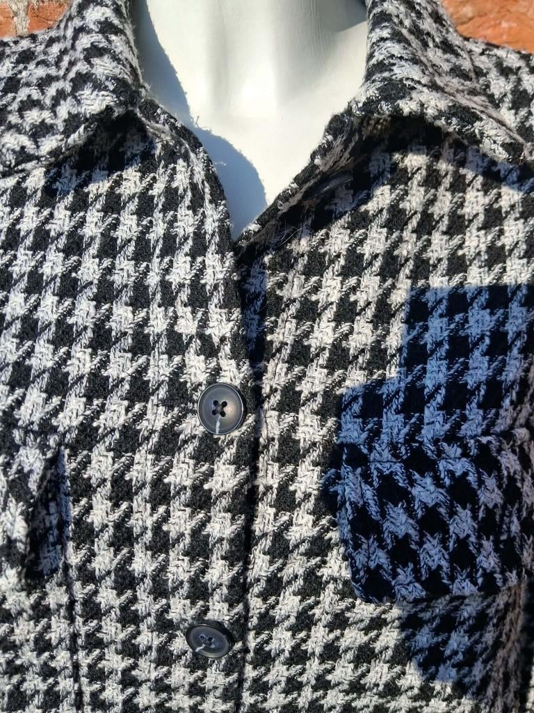 blouse ruitjes maat 44, Zwart, Maat 42/44 (L), Ophalen of Verzenden, Zo goed als nieuw