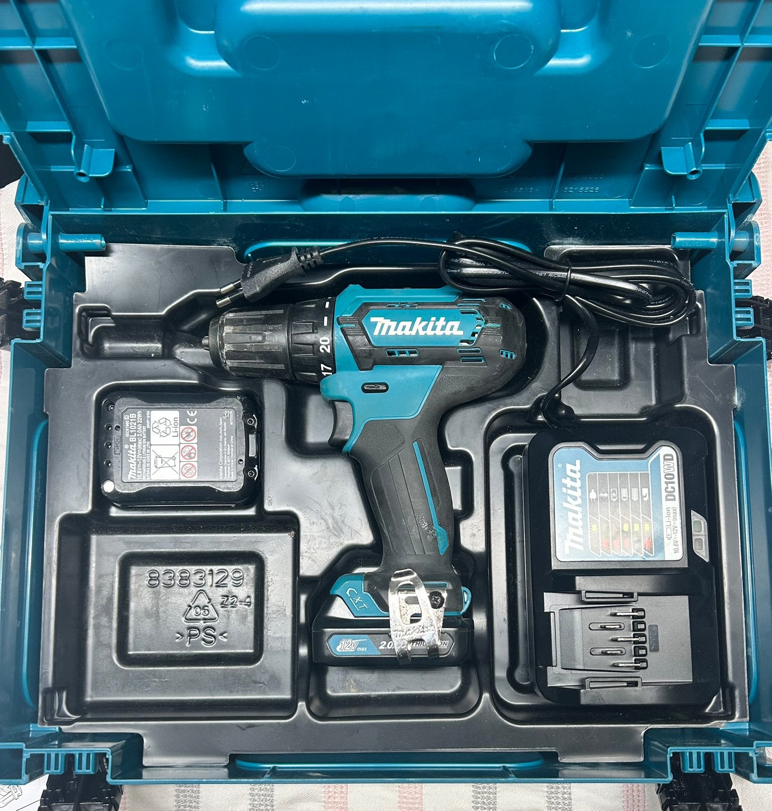 Makita schroef/boor machine, Vitesse variable, Enlèvement ou Envoi, Comme neuf, Foreuse et Perceuse