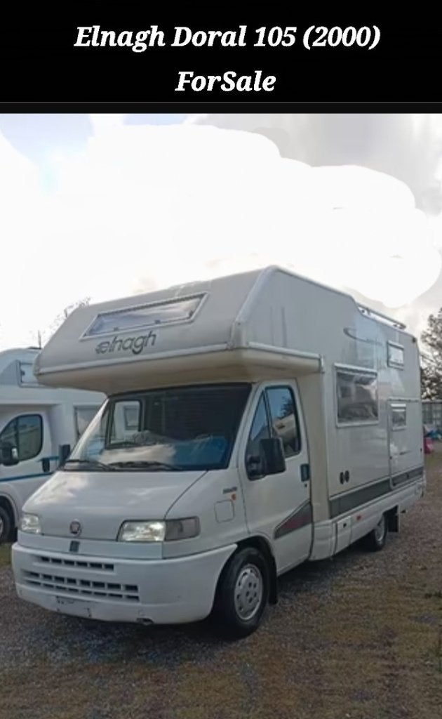 Urgent Motorhome Elnagh Doral105 camper (2000) als NIEUW, Ophalen