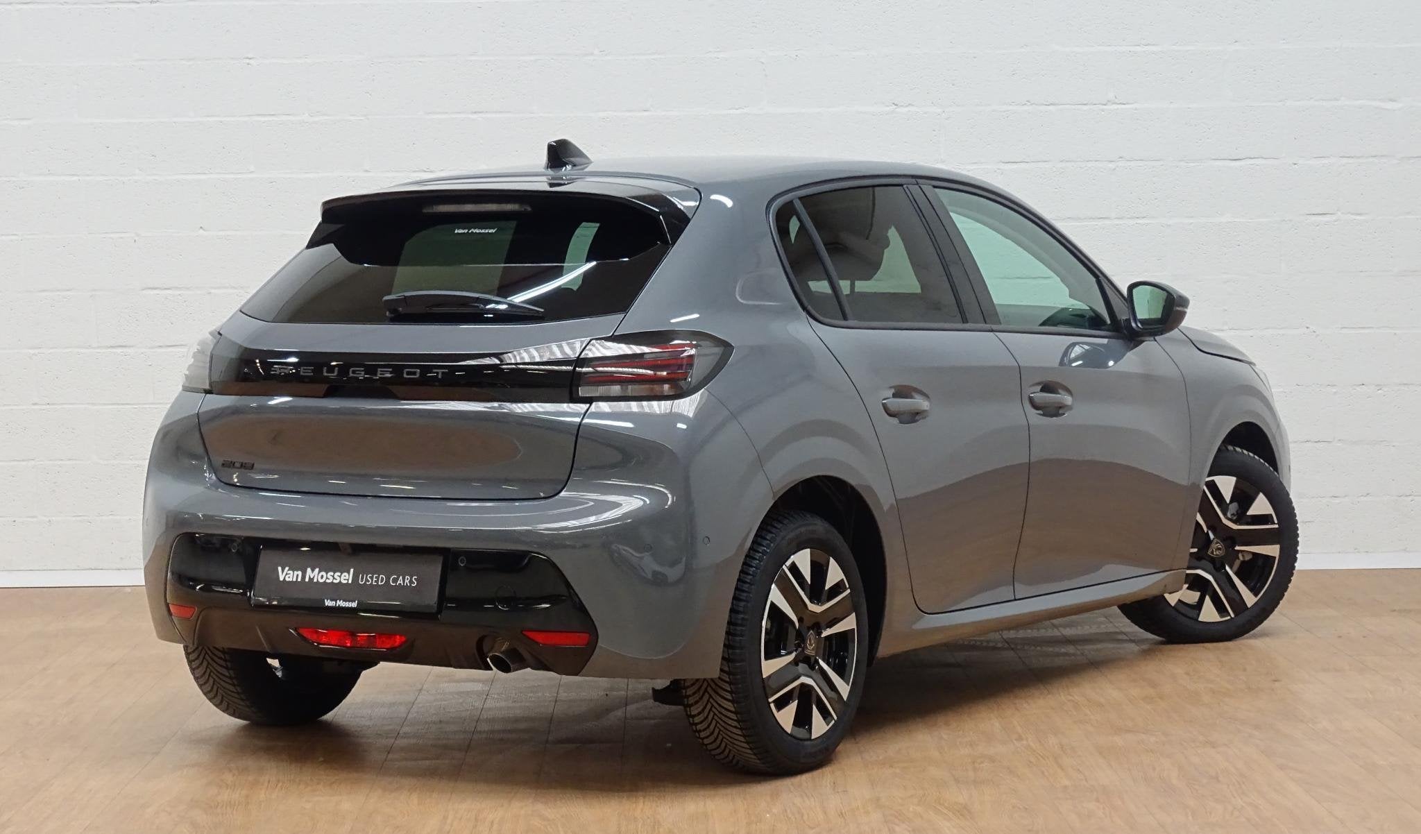 Peugeot 208 1.2 HYBRID 100 e-DSC6 Allure (automatique), Autos, Peugeot, Argent ou Gris, Entreprise, Entretenue par le concessionnaire