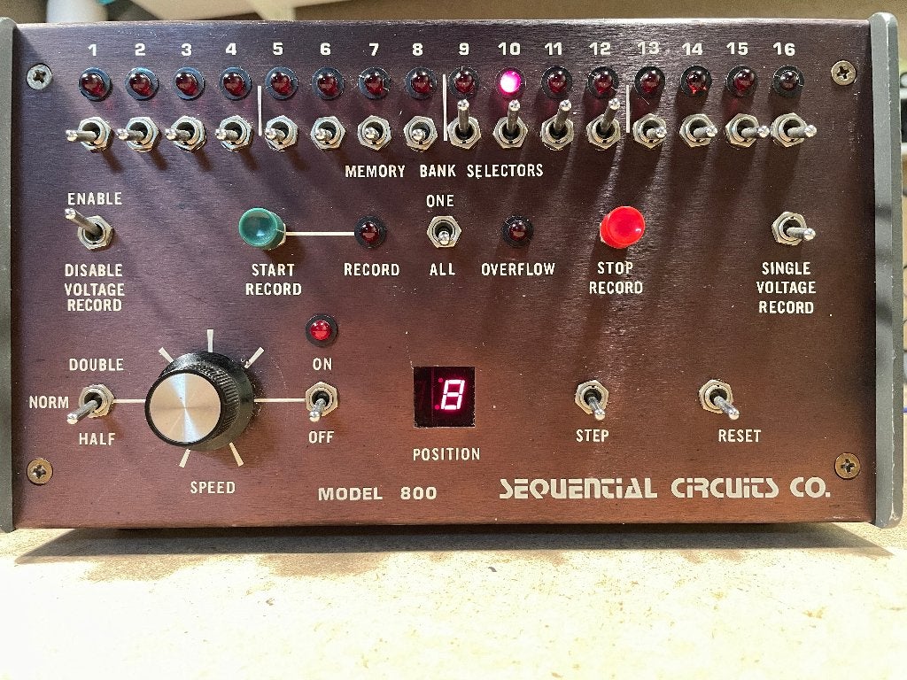 zeldzame digitale Sequencer SCI model 800, Muziek en Instrumenten, Synthesizers, Gebruikt, Overige aantallen, Overige merken, Ophalen of Verzenden