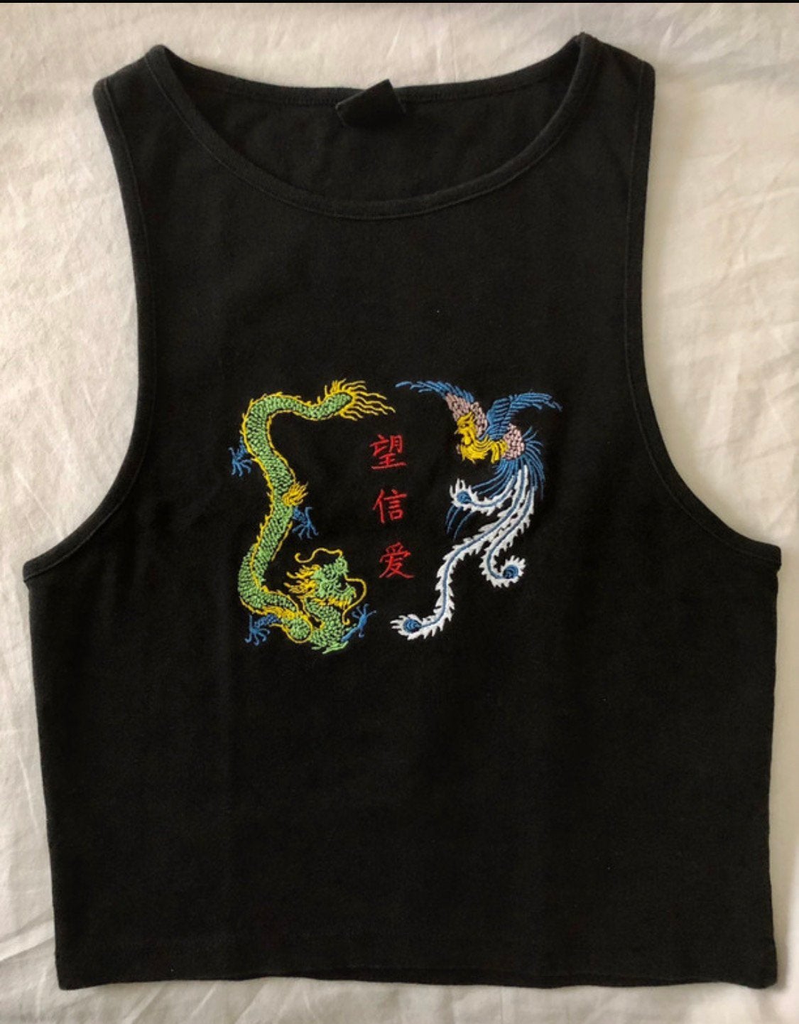 Zwarte crop top van Urban Outfitters, Kleding | Dames, Topjes, Zwart, Zo goed als nieuw, Zonder mouw, Ophalen