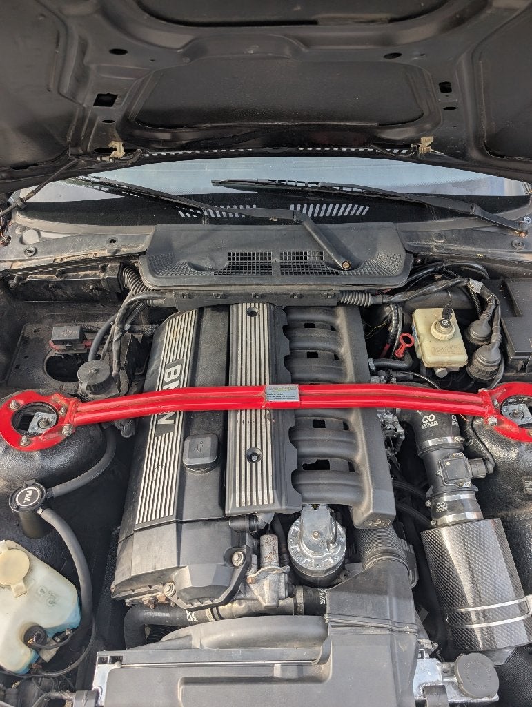 BMW M52B28 uit E36, Ophalen, Gebruikt, BMW