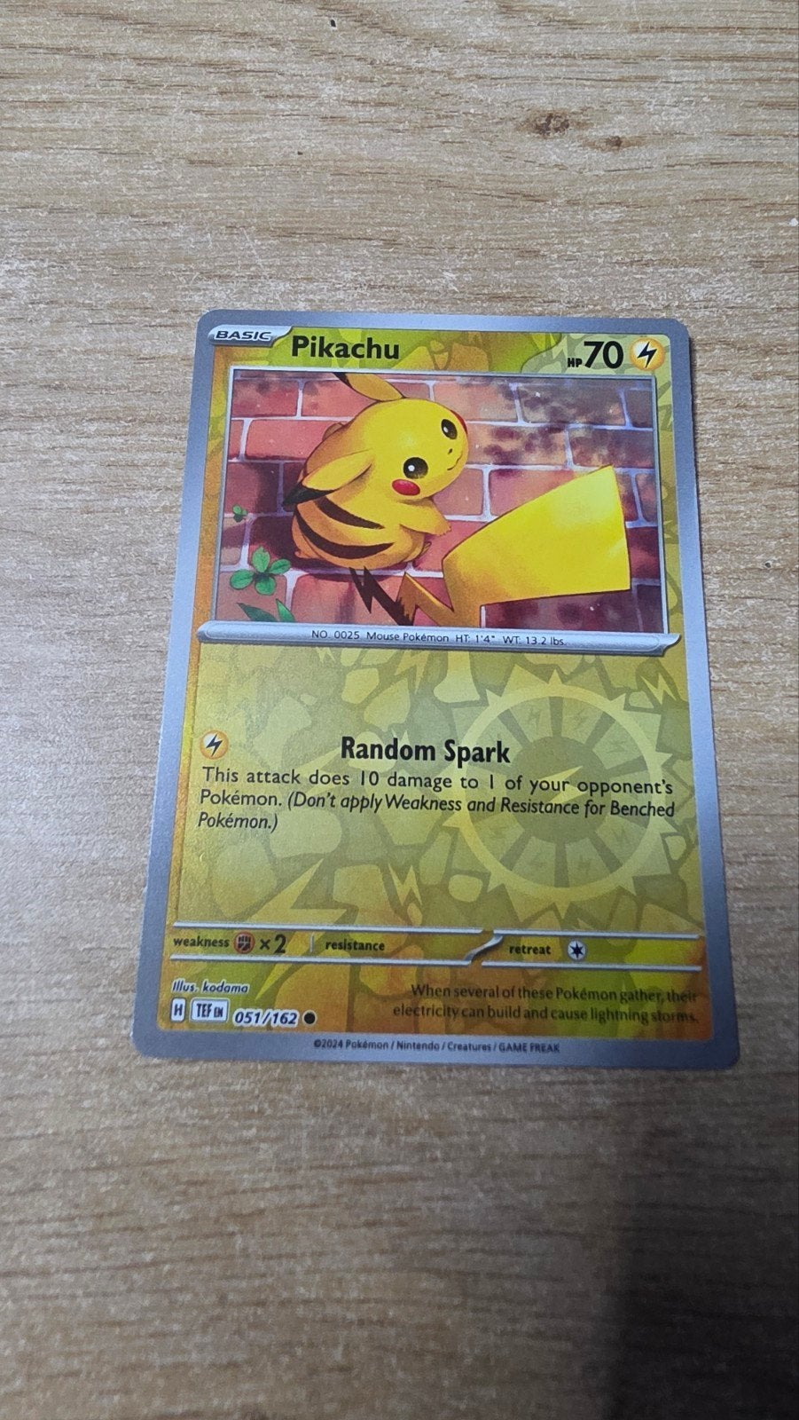 Pikachu 051/162 Reverse Holo, Hobby en Vrije tijd, Ophalen