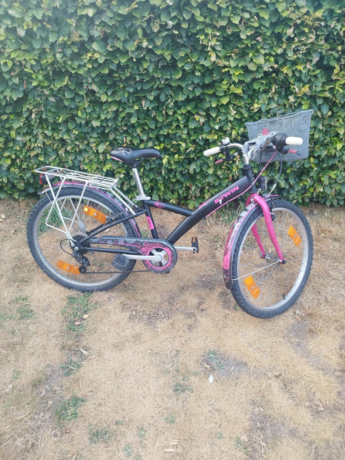 Btwin meisjes fiets Wielmaat 24, Ophalen, 24 inch, Velgrem, Versnellingen