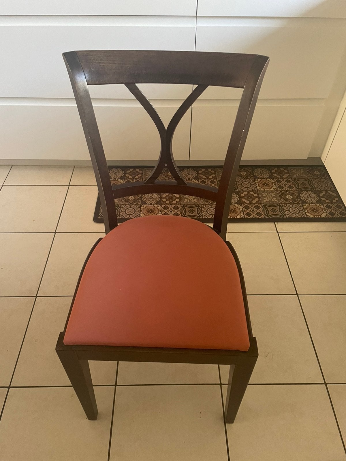 Stoelen x8, Ophalen, Gebruikt, Bruin, Vijf, Zes of meer stoelen