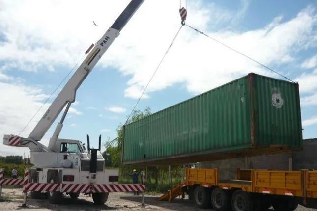 CONTAINER HC 40 PIEDS OCCASION PREMIER VOYAGE, Envoi, Comme neuf