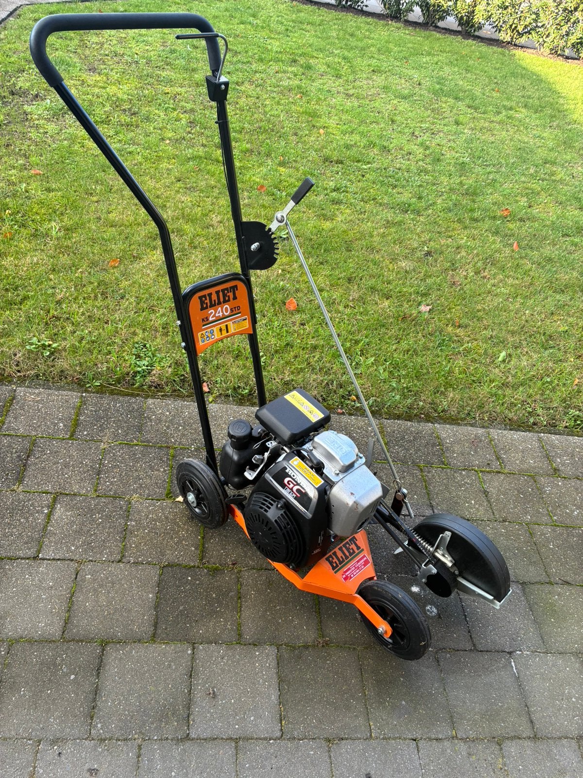 Kantensnijder / afboorder eliet, Ophalen, Zo goed als nieuw, 10 tot 30 cm, Benzine