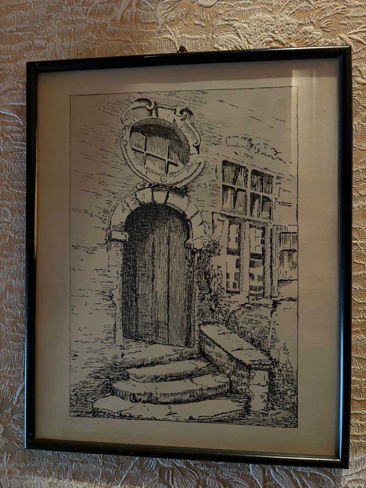3 Originele pentekeningen – Van Impe Etienne, Antiquités & Art, Enlèvement, Dessin, Signé