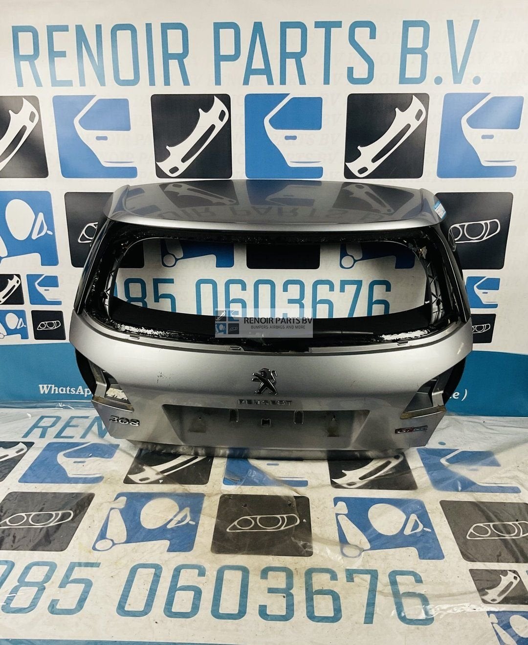Kofferklep PEUGEOT 308 T9 2012-2021 ACHTERKLEP 1-L5-308K, -, Haillon arrière, Utilisé, Avant