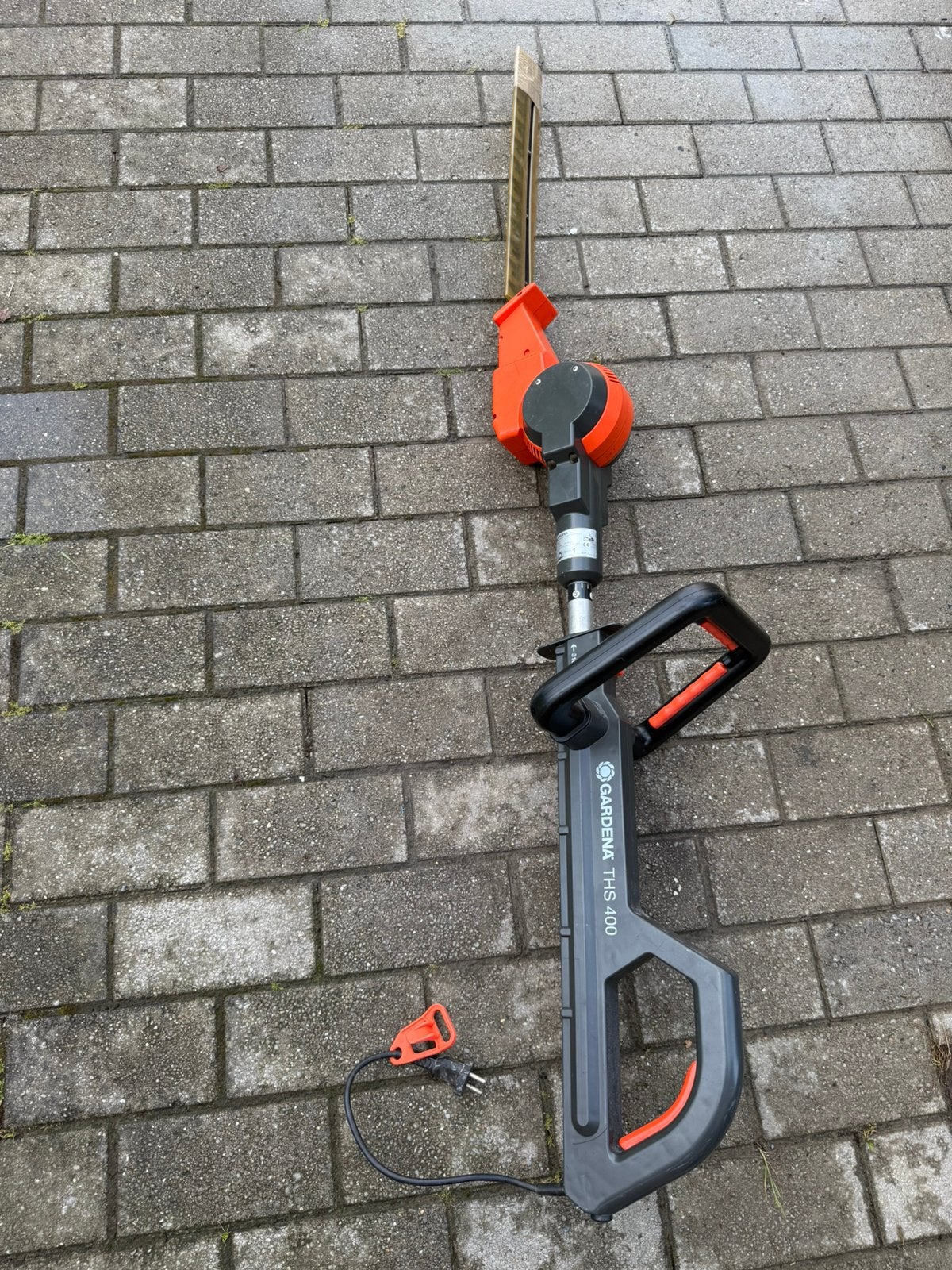 Coupe-haie télescopique Gardena THS 400, Tuin en Terras, Heggenscharen, Zo goed als nieuw, Elektrisch, Ophalen