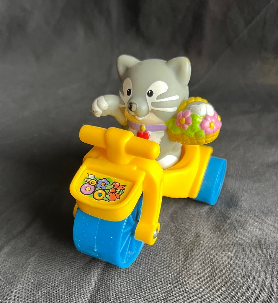 Fisher price | Little people | Driewieler | Fiets | Kat, Kinderen en Baby's, Speelgoed | Fisher-Price, Ophalen of Verzenden, Gebruikt