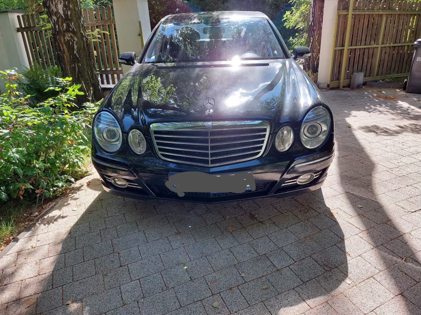 Mercedes-Benz E 200 Kompressor (W211) – 2007 – 180000 km, Autos, Achat, Intérieur cuir, 4 portes, Boîte manuelle