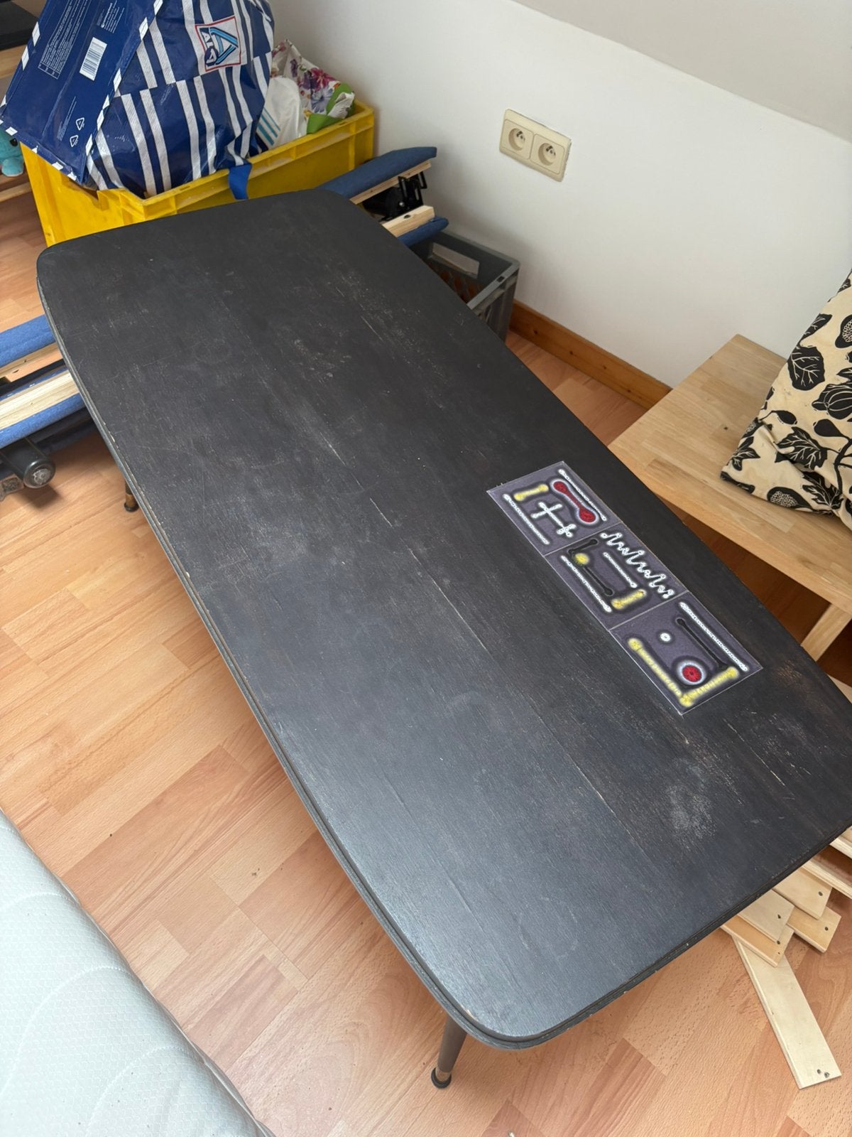 Salontafel midcentury, Huis en Inrichting, Tafels | Salontafels, Ophalen, Rond