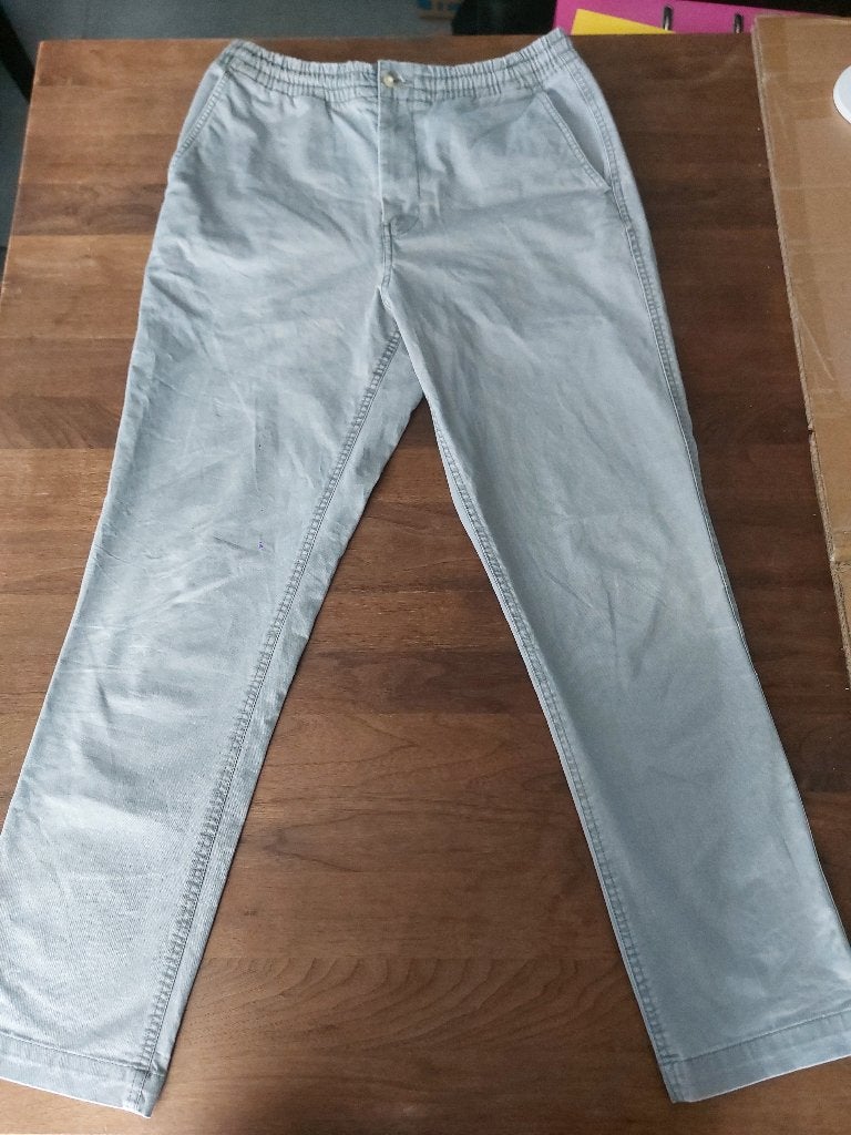 Chino 33W Ralph Lauren Polo Stretch Classic Fit grey    µ0c, Kleding | Heren, Broeken en Pantalons, Ophalen of Verzenden