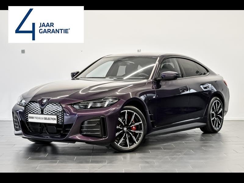 BMW i4 xDrive40 Gran Coupé / Spec. Request / M Sport Pro, Auto's, Zwart, Overige kleuren, Lederen bekleding, 5 deurs