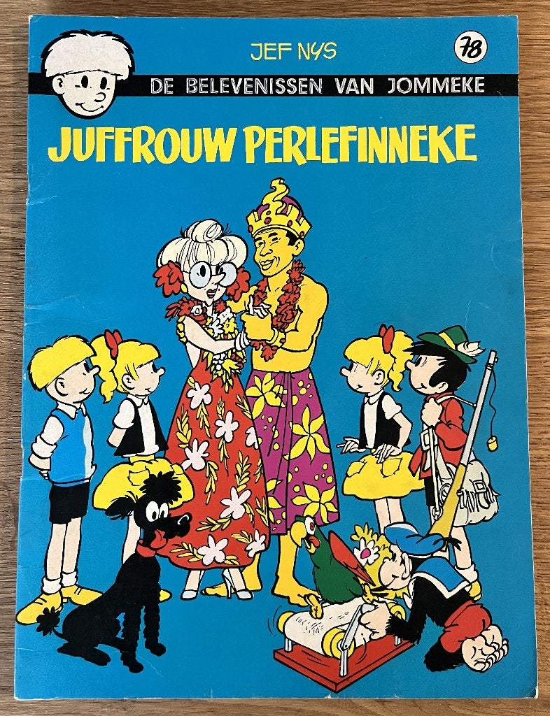 Jommeke - Juffrouw Perlefinneke - 78 (1979) Strip, Boeken, Stripverhalen, Eén stripboek, Ophalen of Verzenden, Gelezen