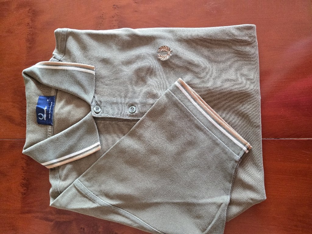 Fred Perry, Kleding | Heren, Ophalen of Verzenden, Zo goed als nieuw, Maat 52/54 (L), Groen