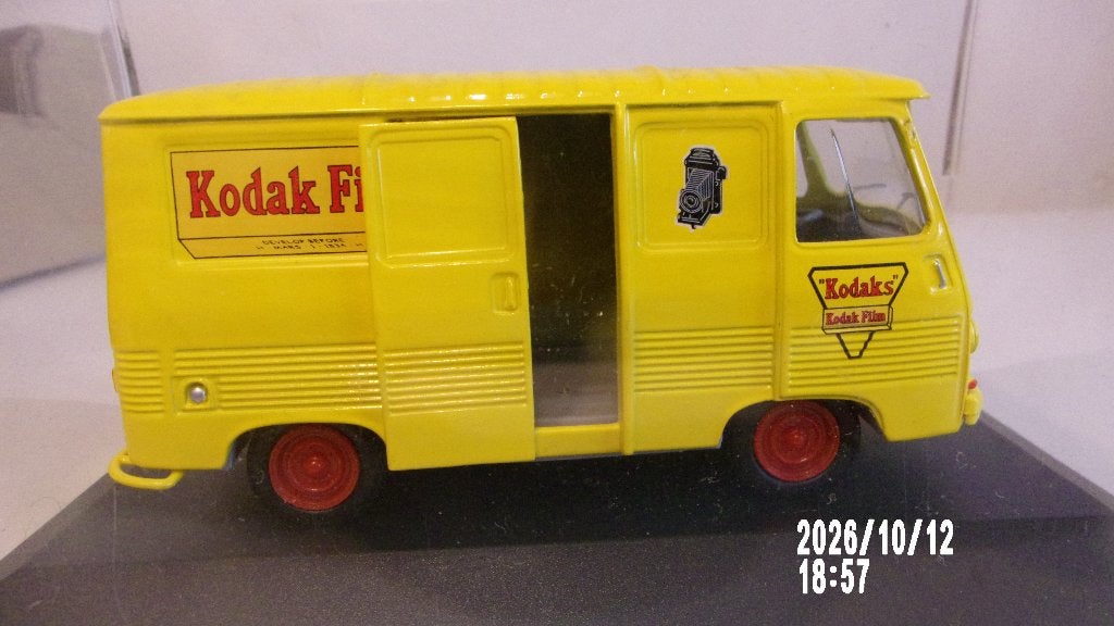 PEUGEOT J7 "KODAK".1/43 ELIGOR EXC.ETAT en VITRINE NEUTRE, Enlèvement ou Envoi, Comme neuf, Voiture, Autres marques