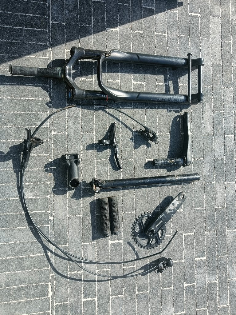 Onderdelen MTB 29inch, Ophalen, Gebruikt