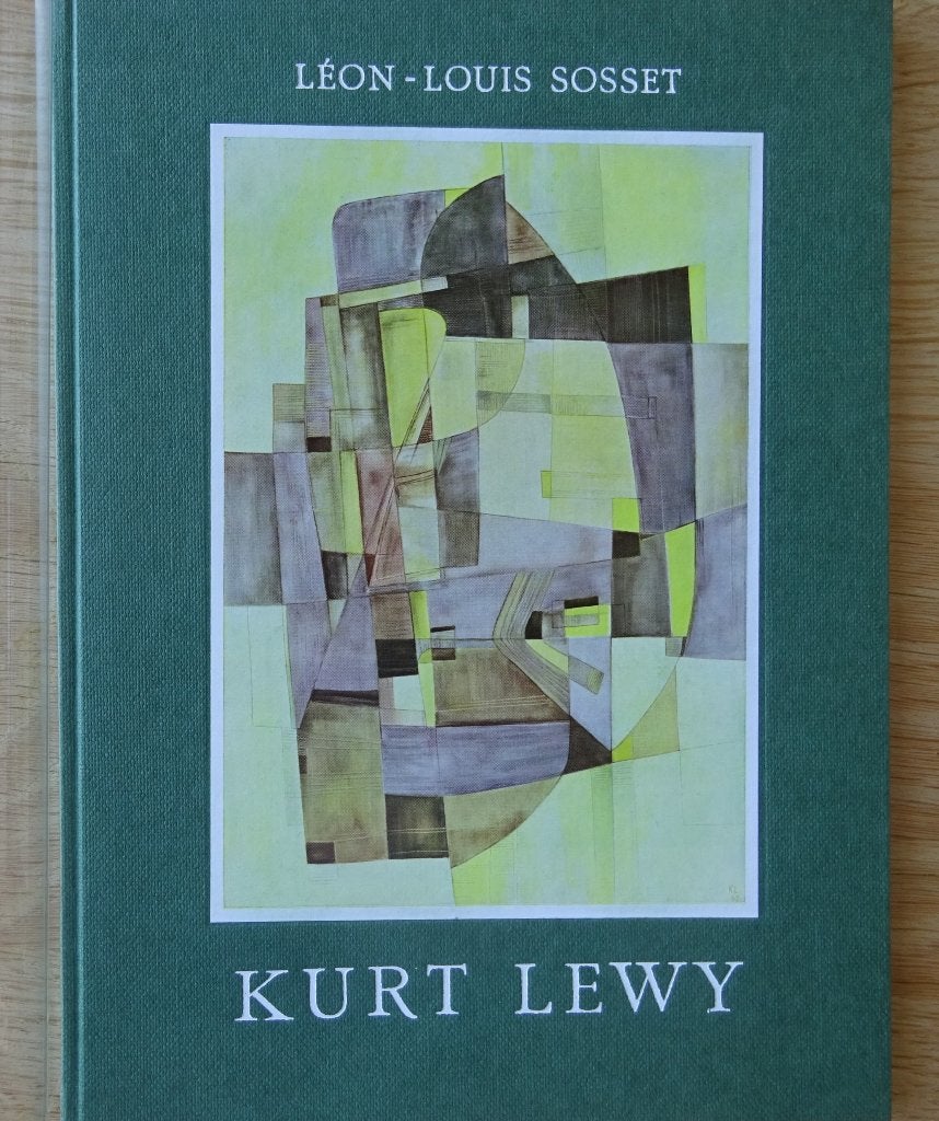 Kurt Lewy, door Sosset, Monografie 1964, Peinture et dessin, Enlèvement ou Envoi, Comme neuf, Sosset