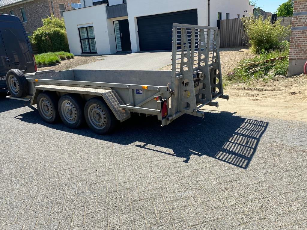 Ifor Williams transporter, Ophalen, Zo goed als nieuw