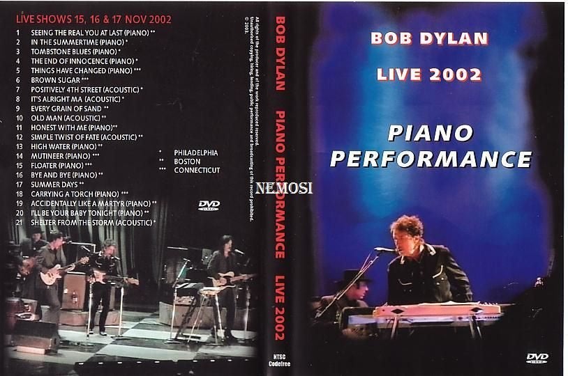 DVD - Bob DYLAN - PIANO PERFORMANCE, Envoi, Neuf, dans son emballage, Concert